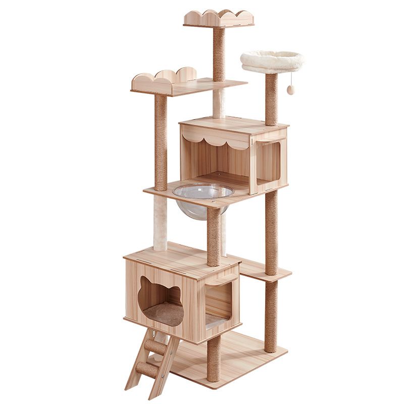 Multi Layer Wooden Cat Climing Frame